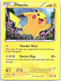 Pikachu (Collector Chest) XY89 Holo XY Promos - Pokemon Card - NM - Image 1