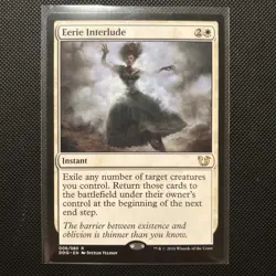 Eerie Interlude - Duel Decks: Blessed vs. Cursed (DDQ) - Rare Reg -LP- Free Ship - Image 1
