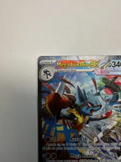 Pokemon TCG Mega Lucario EX 179/132 Mega Evolution SIR English Mint Grade Ready - Image 3