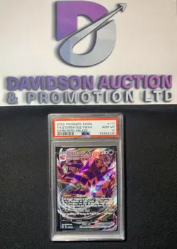 PSA 10 (Gem Mint) 2020 Pokemon TCG SWSH Darkness Ablaze Eternatus Vmax 117/189 - Image 1
