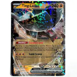 Ting-Lu ex 127/193 Scarlet & Violet Paldea Evolved Double Pokemon TCG (HOLO, NM - Image 1