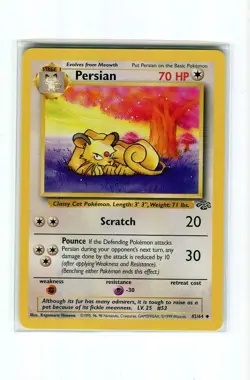 PERSIAN #42 POKEMON JUNGLE 1999 MINT/NEAR MINT - Image 1