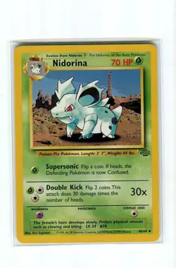 NIDORINA #40 POKEMON JUNGLE 1999 MINT/NEAR MINT - Image 1