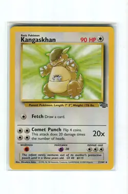 KANGASKHAN #21 POKEMON JUNGLE 1999 MINT/NEAR MINT - Image 1