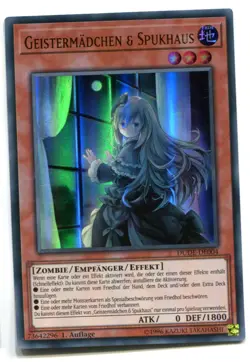 Yu-Gi-Oh! Geistermadchen & Spukhaus Ultra RAre DUDE-DE004 - Image 1