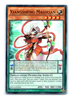 Xiangsheng Magician - MP16-EN050 - Super Rare - 1st Edition Yugioh - Image 1