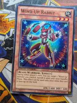 YuGiOh Wind-Up Rabbit Super Rare CT09-EN010 - Image 1