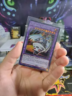 Yugioh 1st Edition UFOroid Fighter SGX2-ENE10 Secret Rare NM - Image 1