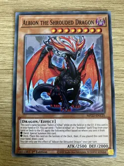 Albion The Shrouded Dragon - MP22-EN125 - Common - 1st Edition - Yugioh - Image 1