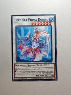 Deep Sea Prima Donna MP21-EN066 1st Edition YuGiOh TCG Card - Image 1