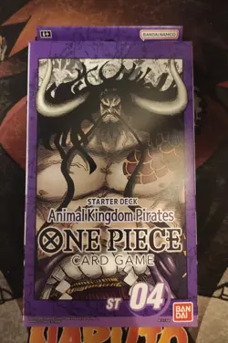 Animal Kingdom Pirates Starter Deck English ST-04 Sealed Kaido One Piece Card - Image 1
