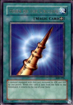 Horn of the Unicorn - MRL054 RARE YuGiOh TCG Card - Image 1