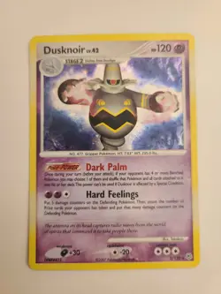 Pokemon TGC 2007 Diamond and Pearl Dusknoir 2/130 Rare Holo Card Near Mint - Image 2