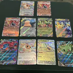 Pokemon TCG Holo Double Rare EX 32+Ace Spec CARD LOT - MIXED SETS - ALL S&V ERA - Image 1