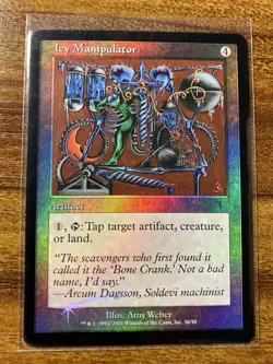MTG✨ICY MANIPULATOR FOIL✨Deckmasters NM/MINT UNCOMMON Artifact 2001 UNPLAYED ! - Image 1