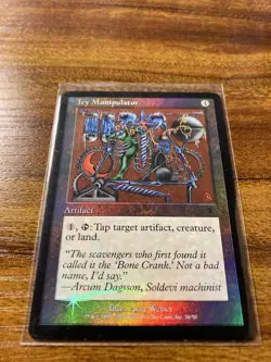 MTG✨ICY MANIPULATOR FOIL✨Deckmasters NM/MINT UNCOMMON Artifact 2001 UNPLAYED ! - Image 5