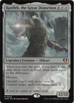 Kozilek, the Great Distortion M Commander Masters 2 NM MTG - Image 1