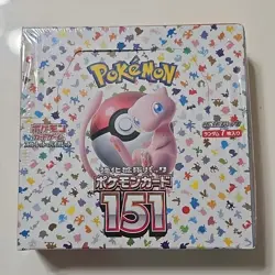 Japanese Pokemon Booster Box Scarlet & Violet Pokemon 151 Sv2a Sealed US Seller - Image 1