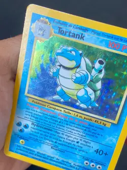 CARTE POKEMON TORTANK 2/102 HOLO SET DE BASE - TBE - Image 2