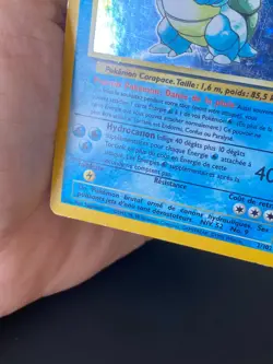 CARTE POKEMON TORTANK 2/102 HOLO SET DE BASE - TBE - Image 4