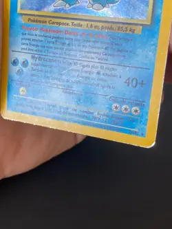 CARTE POKEMON TORTANK 2/102 HOLO SET DE BASE - TBE - Image 5
