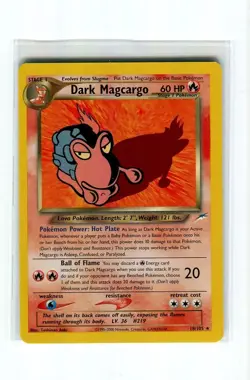 DARK MAGCARGO #18 POKEMON NEO DESTINY 2002 MINT/NEAR MINT - Image 1