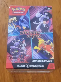 Pokemon TCG Destined Rivals Booster Bundle New/ Factory Sealed (6 Packs) - Image 1
