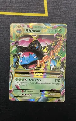 TCG Pokemon English XY M Venusaur EX 2/108 Evolutions Holo - Image 1