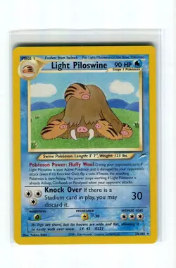 LIGHT PILOSWINE #26 POKEMON NEO DESTINY 2002 MINT/NEAR MINT - Image 1