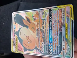 Pokemon TCG Eevee & Snorlax GX SM169 Tag Team Promo MP/HP See Photos - Image 2