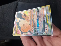 Pokemon TCG Eevee & Snorlax GX SM169 Tag Team Promo MP/HP See Photos - Image 3