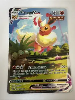 Flareon VMAX SWSH180 SWSH: Sword & Shield Promo Cards Holo - Image 1