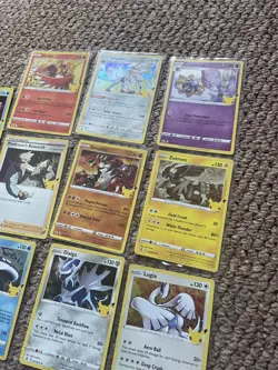 Pokemon 25th Anniversary Celebrations Bundle -NM Cards - HOLO - Image 2