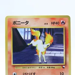 Ponyta Lv.8 No.077 & Rapidash Lv.30 No.071 Pokemon Card Promo Old Back Japanese - Image 3
