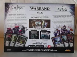 2 x Warhammer Age of Sigmar Champions Trading Card Game Warband Series 2 BNIB - Image 2