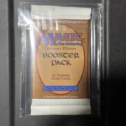 Magic the Gathering Revised Edition 1994 Booster Pack - Sealed/Authentic - Image 1