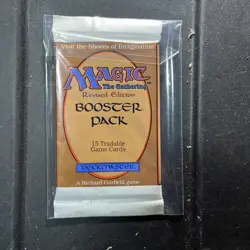 Magic the Gathering Revised Edition 1994 Booster Pack - Sealed/Authentic - Image 3