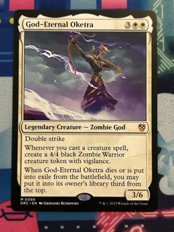 God-Eternal Oketra Commander: Aetherdrift Regular - Image 1