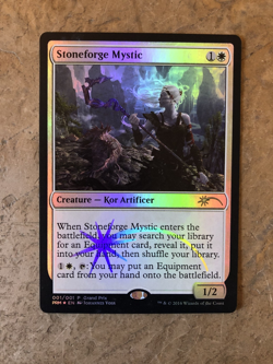 MTG - Stoneforge Mystic - FOIL - Grand Prix - Altered - Read - Watch Item Video! - Image 1