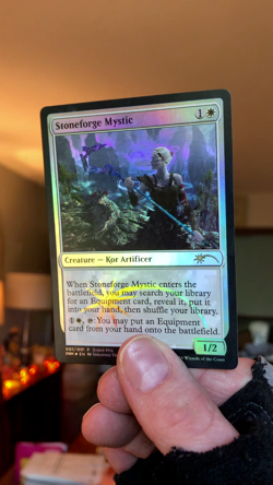 MTG - Stoneforge Mystic - FOIL - Grand Prix - Altered - Read - Watch Item Video! - Image 2