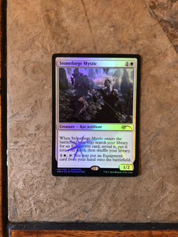 MTG - Stoneforge Mystic - FOIL - Grand Prix - Altered - Read - Watch Item Video! - Image 4