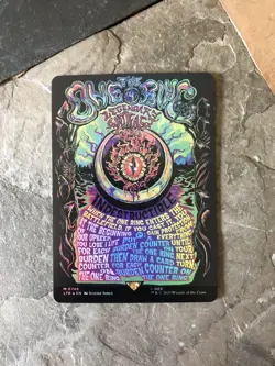 MTG - The One Ring - Foil - Boarderless - Alt Art - Read - WATCH VIDEO OF ITEM! - Image 4