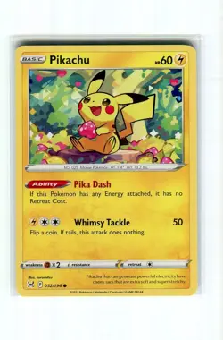 PIKACHU #052 POKEMON SWSH LOST ORIGIN 2022 MINT - Image 1