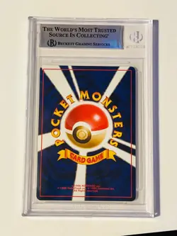 1999 Japanese Pokemon Blastoise CD Promo Lightning Bolt Holo #009 BGS 9 9.5 Rare - Image 2