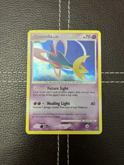 Pokemon TCG - Cresselia - 2/100 - Majestic Dawn - MP Holo Rare (2008) - Image 1