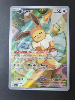 Eevee 173/SVP Black Star PROMO Prismatic Evolutions ETB Pokemon | NEAR MINT (2) - Image 1
