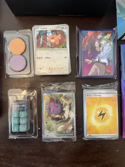 Pokemon Journey Together ETB + N's Zorua PROMO + Some JT bulk + JT mini binder - Image 2