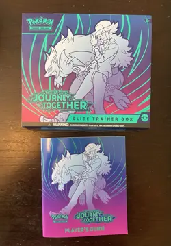 Pokemon Journey Together ETB + N's Zorua PROMO + Some JT bulk + JT mini binder - Image 3