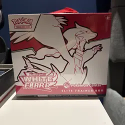 White Flare “Pokemon Center” Elite Trainer Box ETB - Factory Sealed - Image 2
