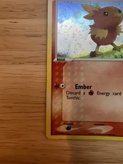 Pokemon Torchic 017 Holo Black Star Promo LP/Light Play - Image 5